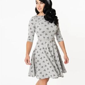 Deathly Hallows dress Harry Potter x Unique Vintage size S/4